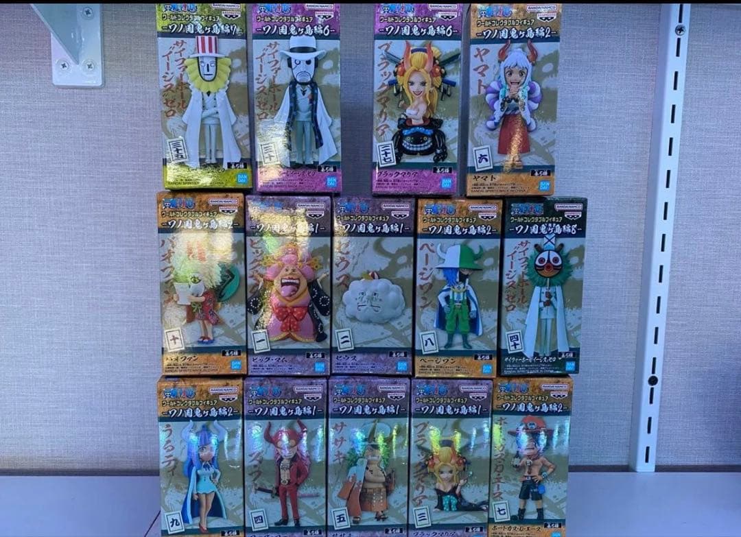 ワンピース　フィギュア　ワノ国編　ワーコレ　21類セット