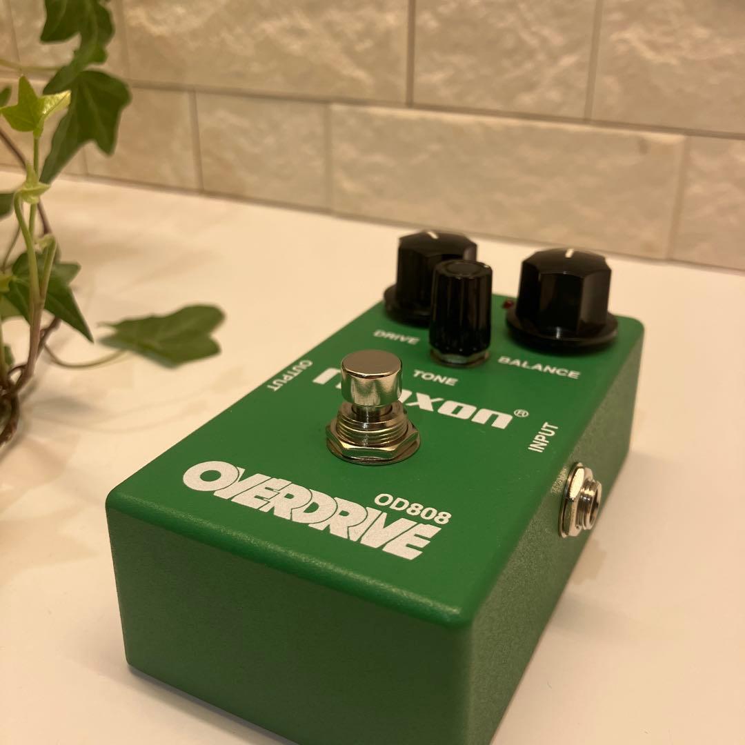 Maxon OD808 オーバードライブペダル グリーン