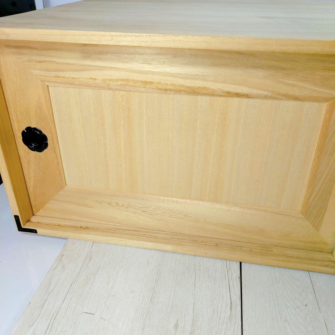 [りんごの花]ヴィンテージ 桐箪笥 天然木 整理箪笥 引き戸収納 木製