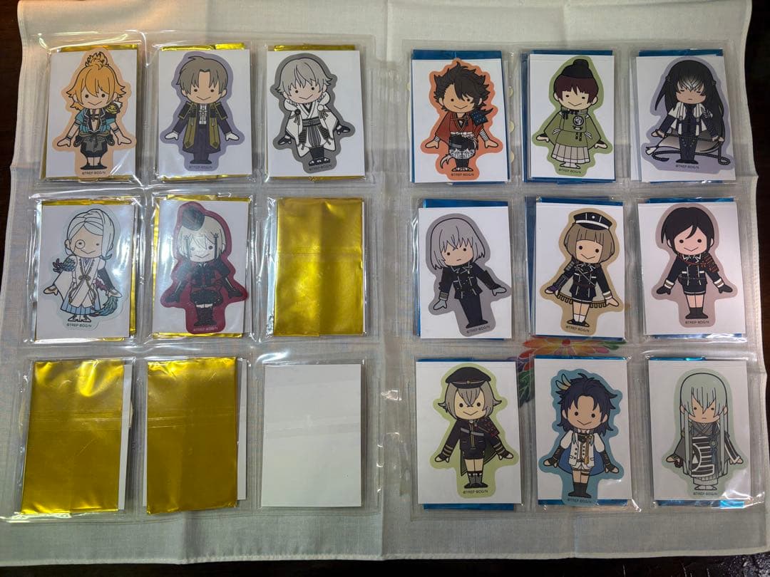【刀剣乱舞】宴奏会ステッカー 70枚コンプセット