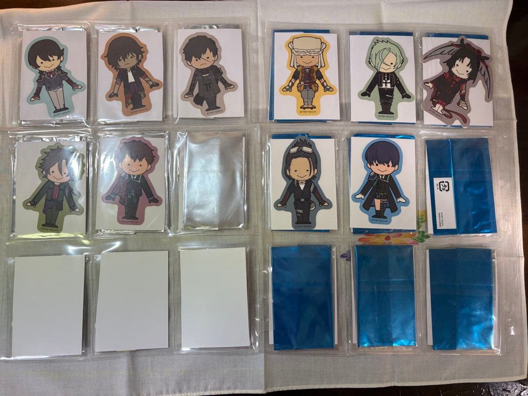 【刀剣乱舞】宴奏会ステッカー 70枚コンプセット