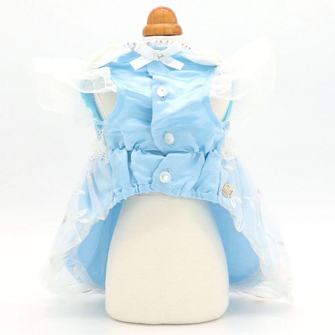 luxebirdie ラフィネドレス ブルー Mサイズ　新品未使用