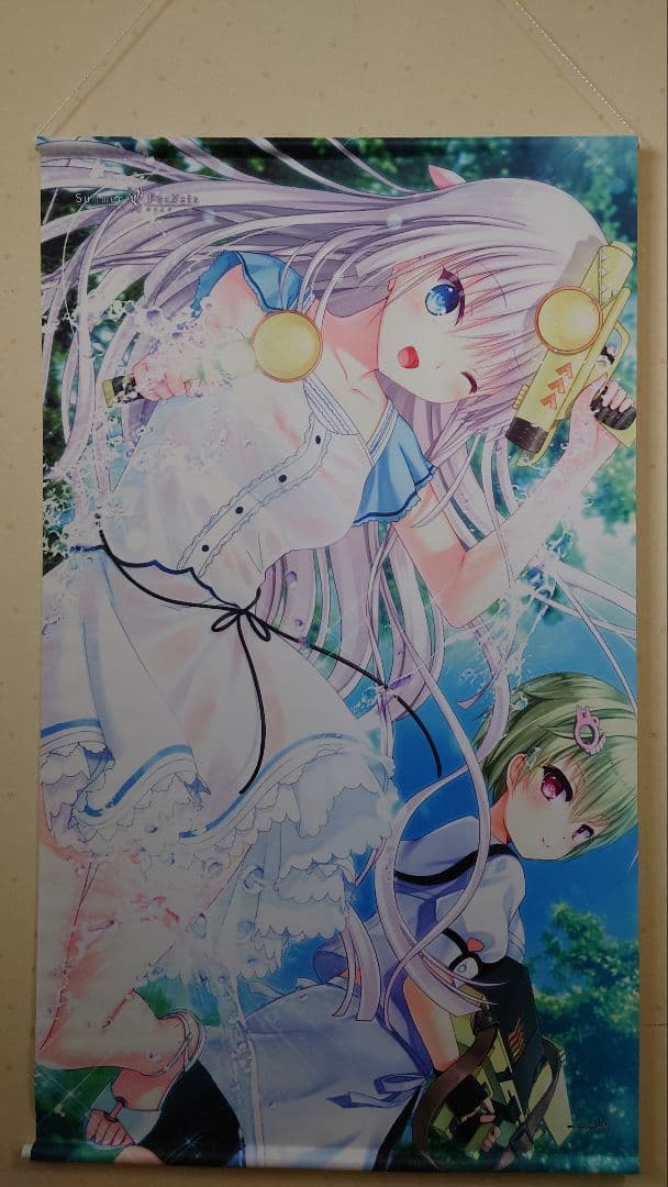 しろは＆美希 特大タペストリー 「Summer Pockets」