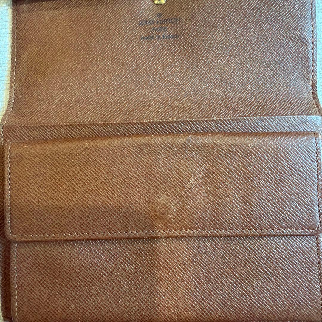 ルイ ヴィトン モノグラム ポルト トレゾール 長折財布