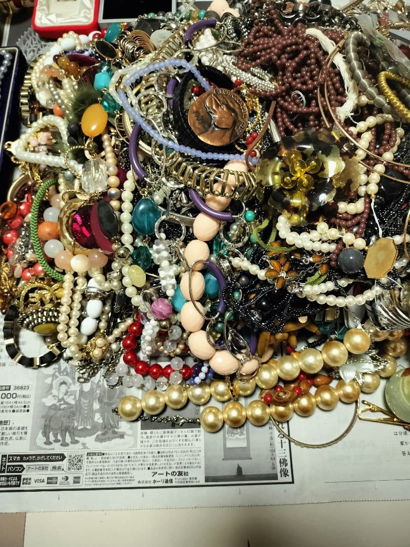 アクセサリーまとめ売り　 遺品、整理品、ジャンク品　約10.5kg
