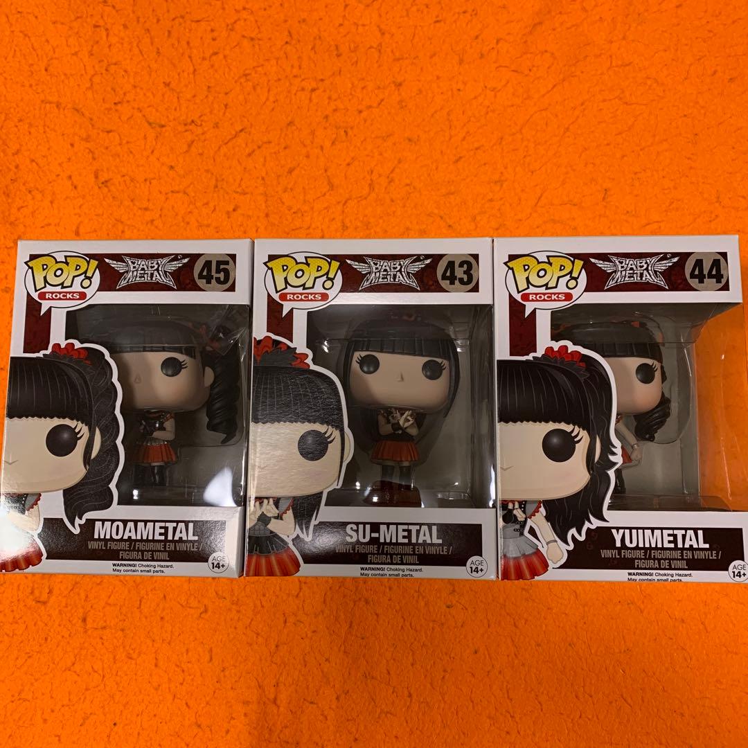 BABYL ベビメタ　POP! ROCKS フィギュア　人形　新品