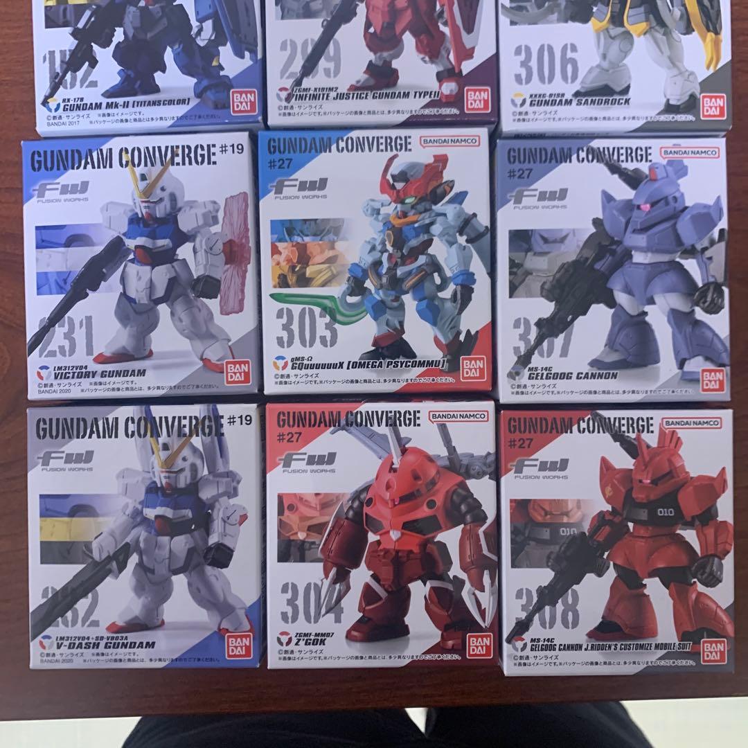 新品未開封　FW GUNDAM CONVERGE 12種セット
