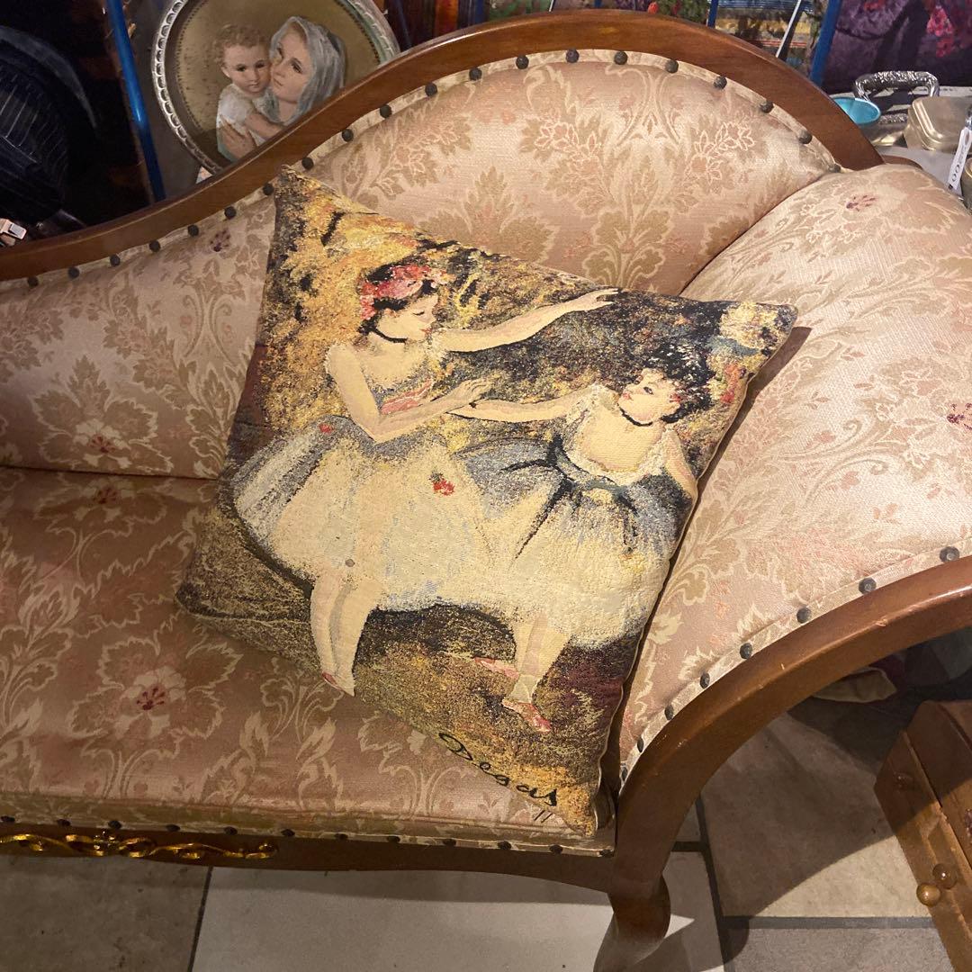 maid France cushion ドガ