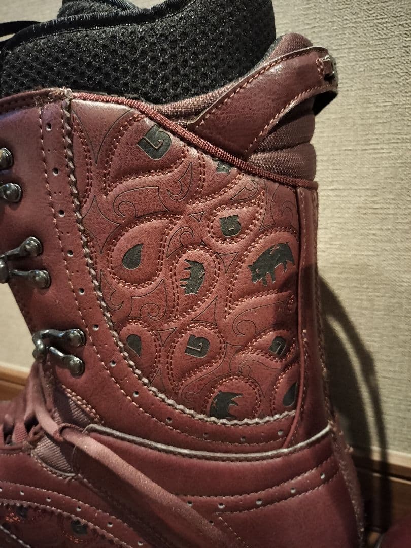 BURTON SABBATH 28cmブーツ(男性用) バーガンディ