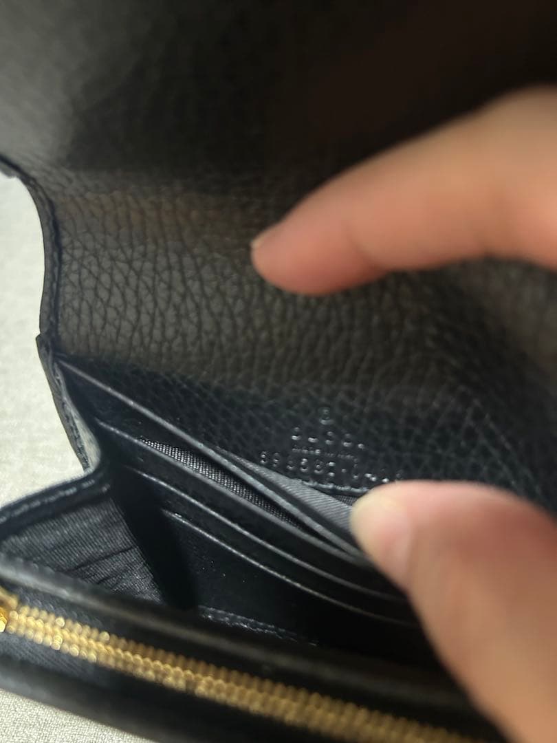 GUCCI マーモント 二つ折り財布 折財布