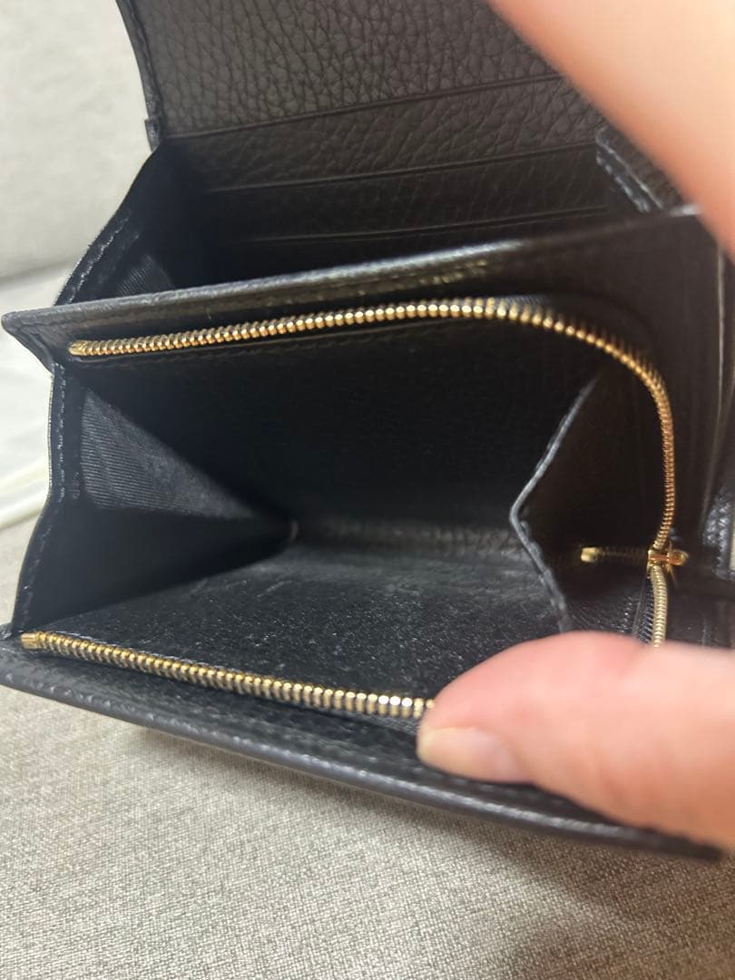 GUCCI マーモント 二つ折り財布 折財布