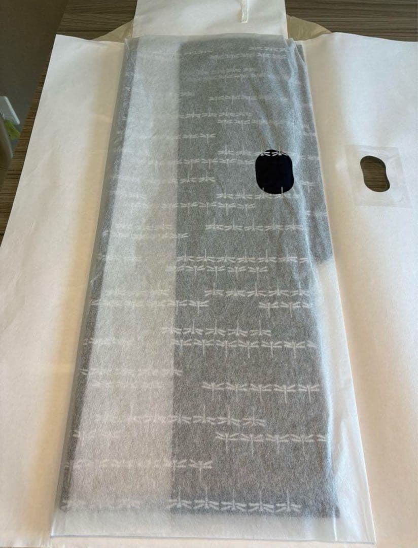 再値下げしました　　竺仙 トンボ柄 新品 手縫い 浴衣 26㎝前幅 30㎝後幅