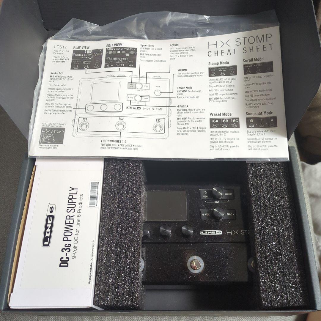 LINE 6 HX Stomp マルチエフェクター【美品】