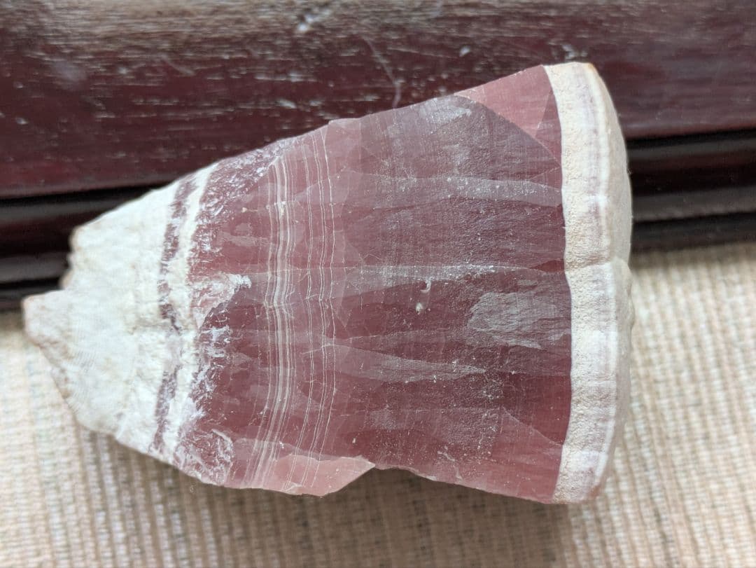 K*8様 北海道産 菱マンガン鉱 標本 123g ロードクロサイト