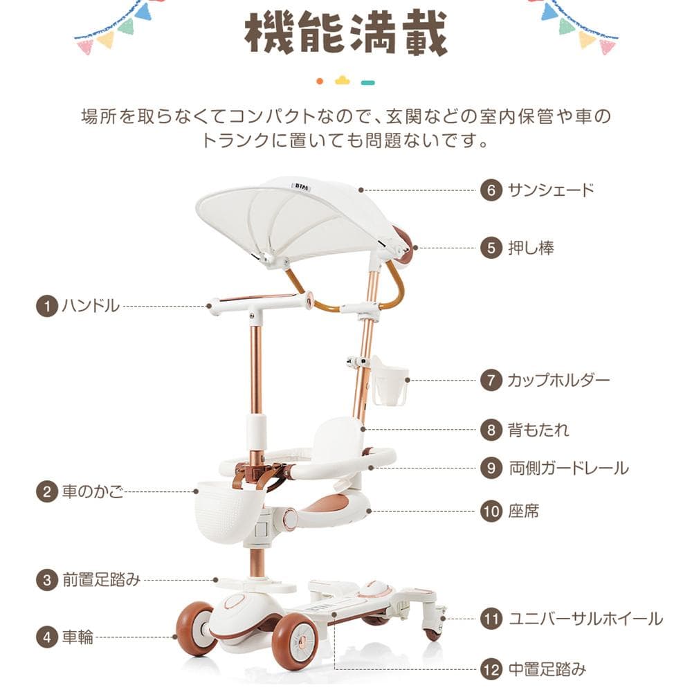 キックボード 折りたたみ キックスクーター スクーター 3輪 子供 キッズ