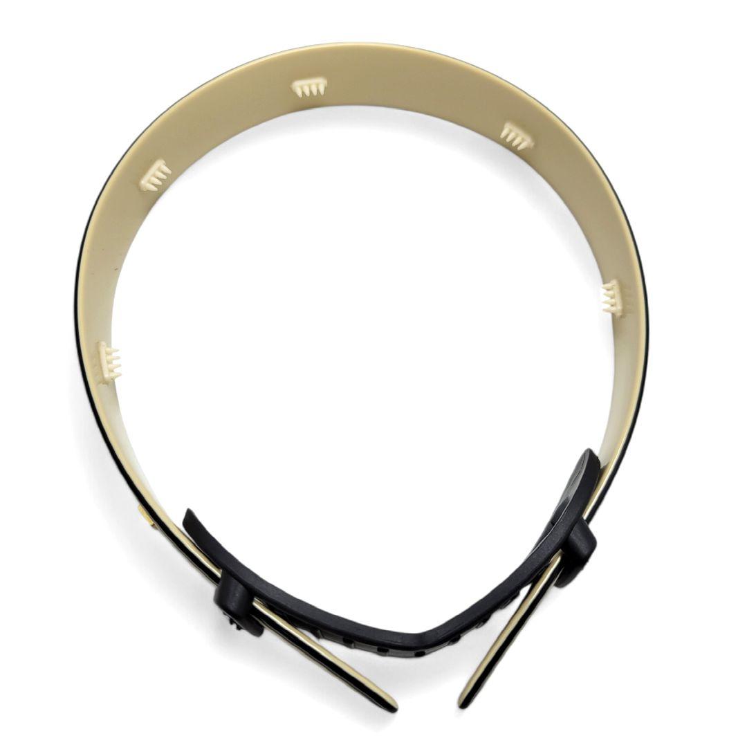 【極美品】ALEXANDRE DE PARIS カチューシャ ホワイト ブラック