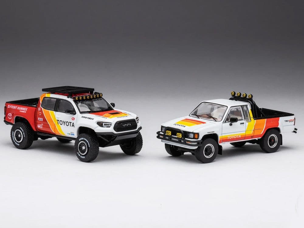 GCD 1/64 - トヨタ・ハイラックス + タコマ　ボックス・セット