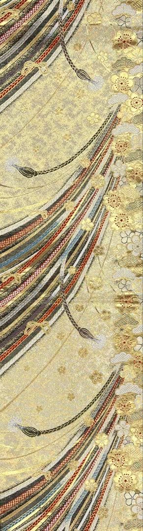 振り袖　フルセット　別誂長襦袢　ガード加工　金彩加工　刺繍入り　絞り入り　674