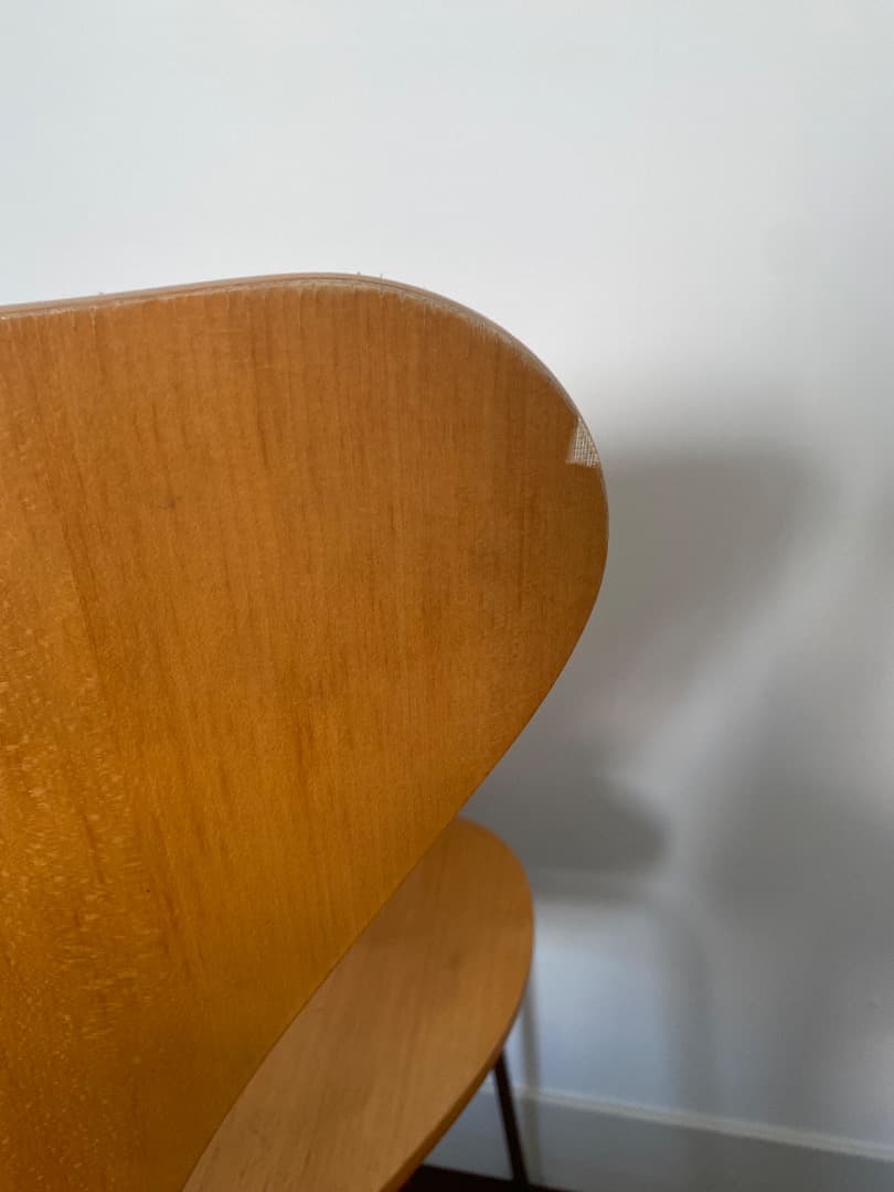 LLC様アルネヤコブセン　フリッツハンセン　セブンチェア1990年ナチュラル①