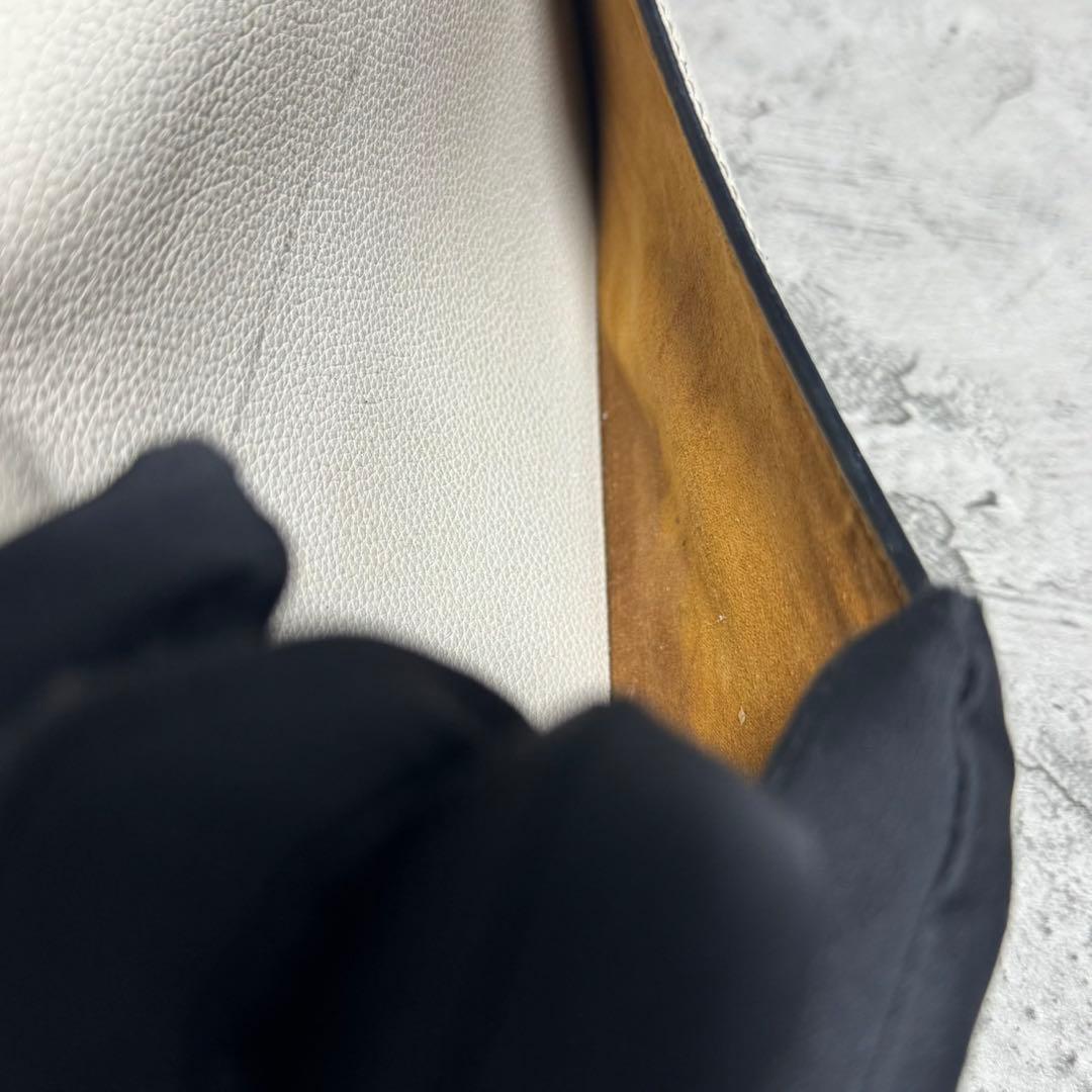 美品✨️コーチ ショルダーバッグ タビー シボ革 レザー アイボリー F3995