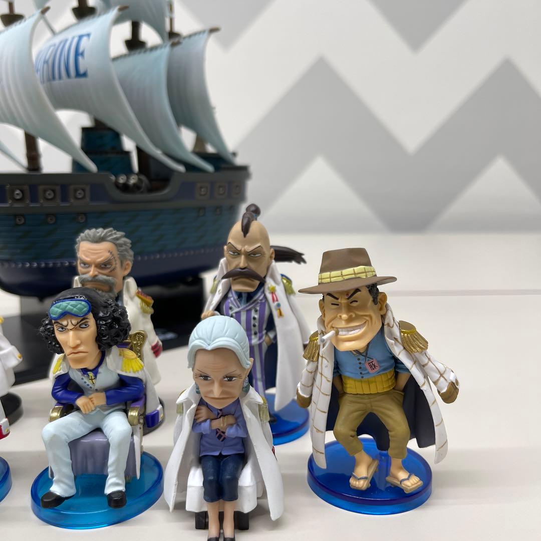 ワンピース　海軍　ワーコレ　海軍船　大将　赤犬　青雉　黄猿　センゴク　藤虎