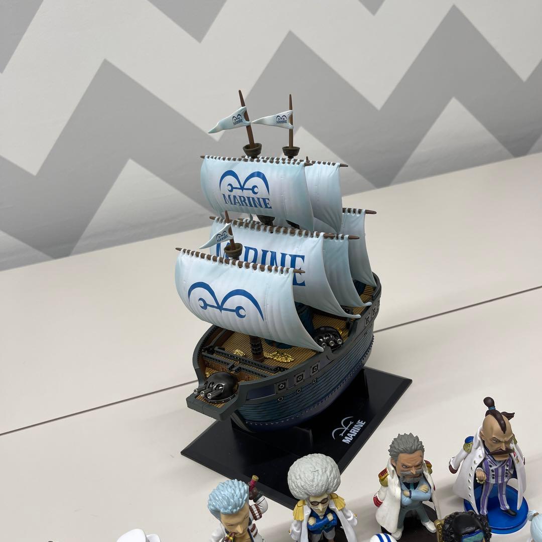 ワンピース　海軍　ワーコレ　海軍船　大将　赤犬　青雉　黄猿　センゴク　藤虎