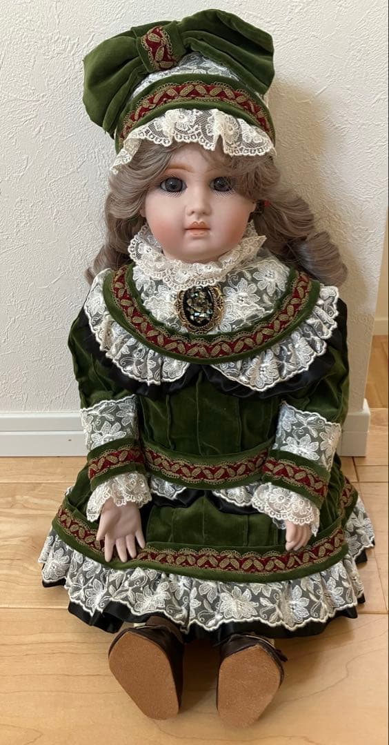 ビスクドール　ジュモー　アンティークドール　リプロダクション　58cm