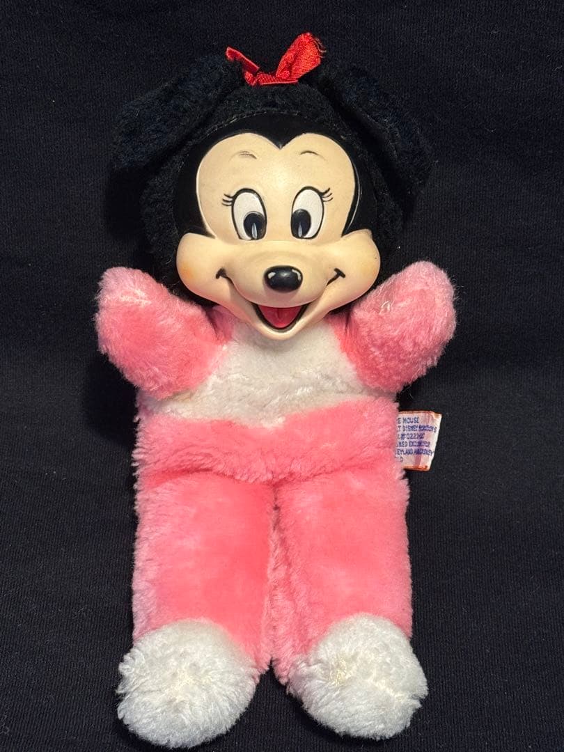 【ヴィンテージ】1980年代 ミニーマウス ぬいぐるみ