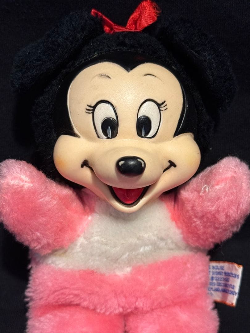 【ヴィンテージ】1980年代 ミニーマウス ぬいぐるみ
