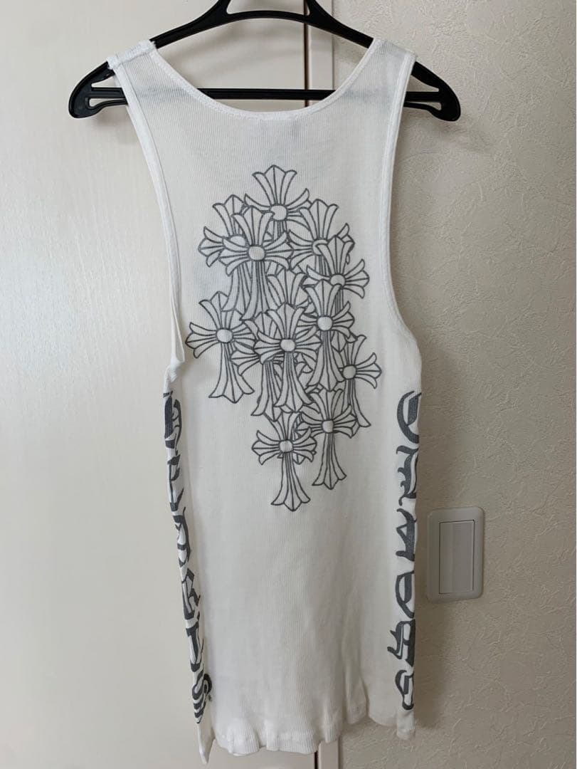 Chrome Hearts ホワイト タンクトップ　M