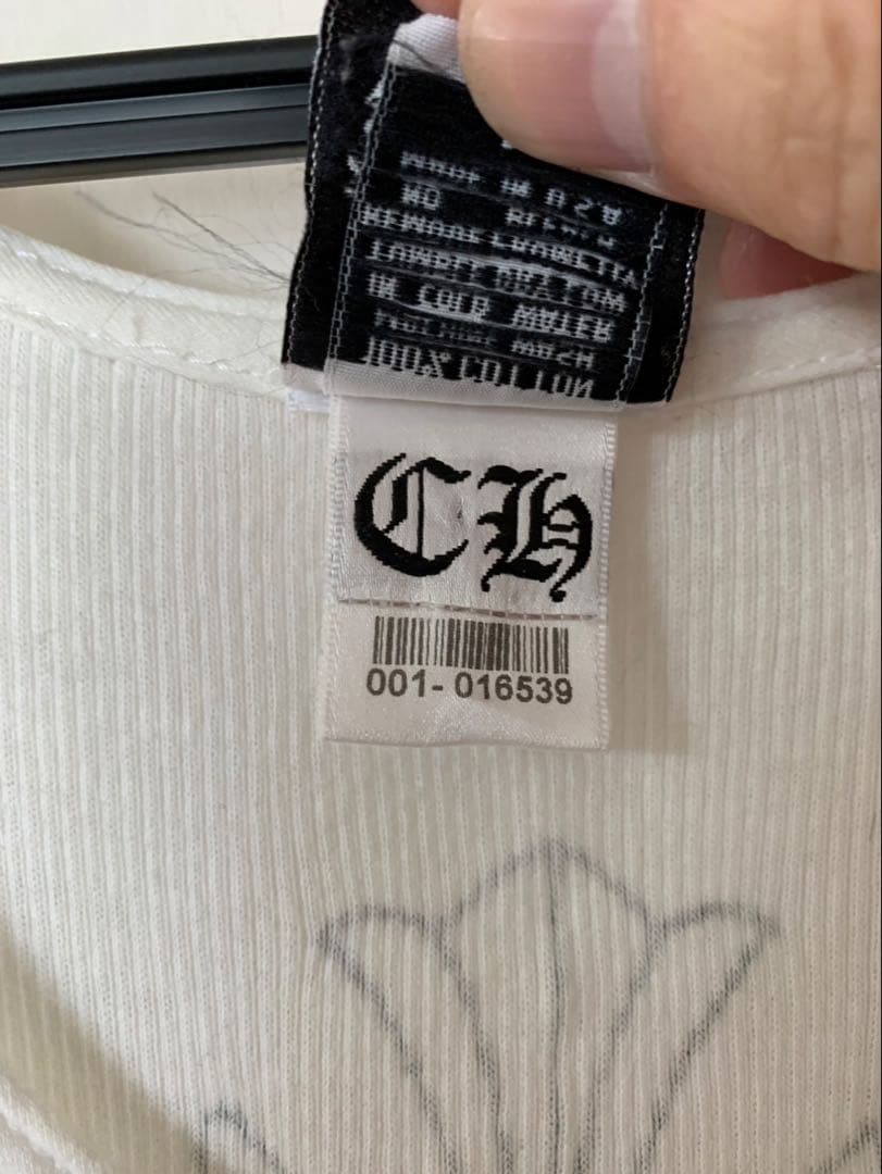 Chrome Hearts ホワイト タンクトップ　M