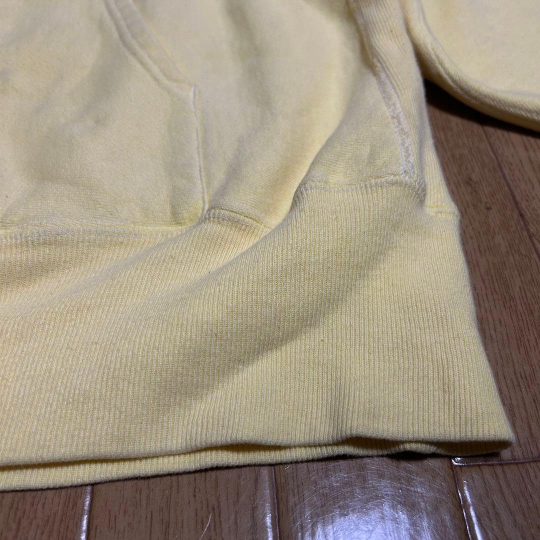 アメリカ製/champion/チャンピオン/パーカー/リバースウィーブ/黄色