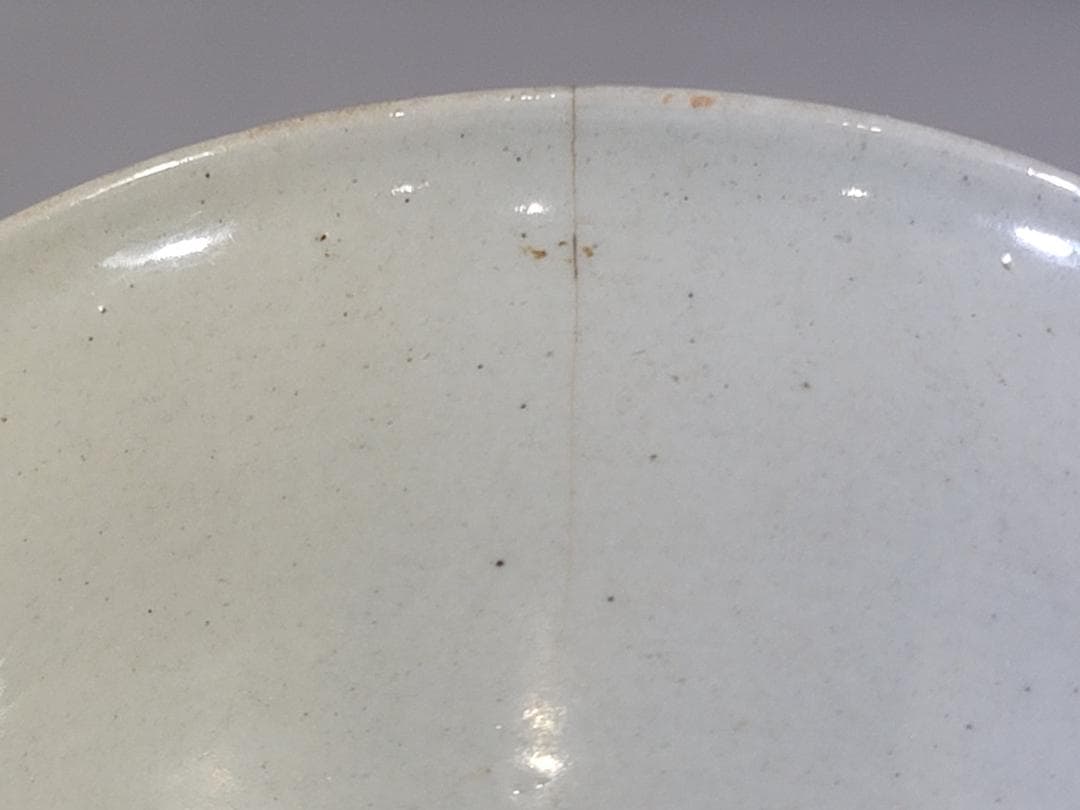 朝鮮 李朝 白磁 碗 深鉢 古美術 DT412