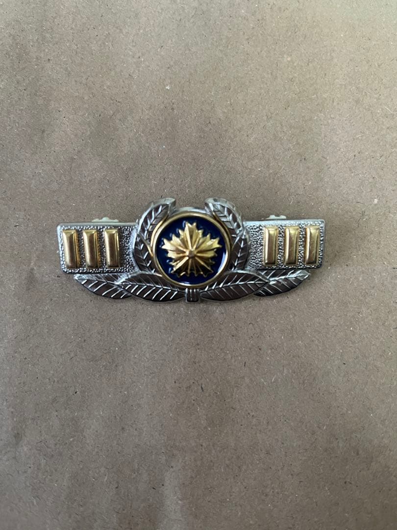 警察　階級章　レプリカ