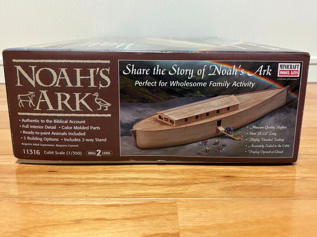 ミニクラフト 1/350 Noah's Ark ノアの方舟 プラモデル 未組立