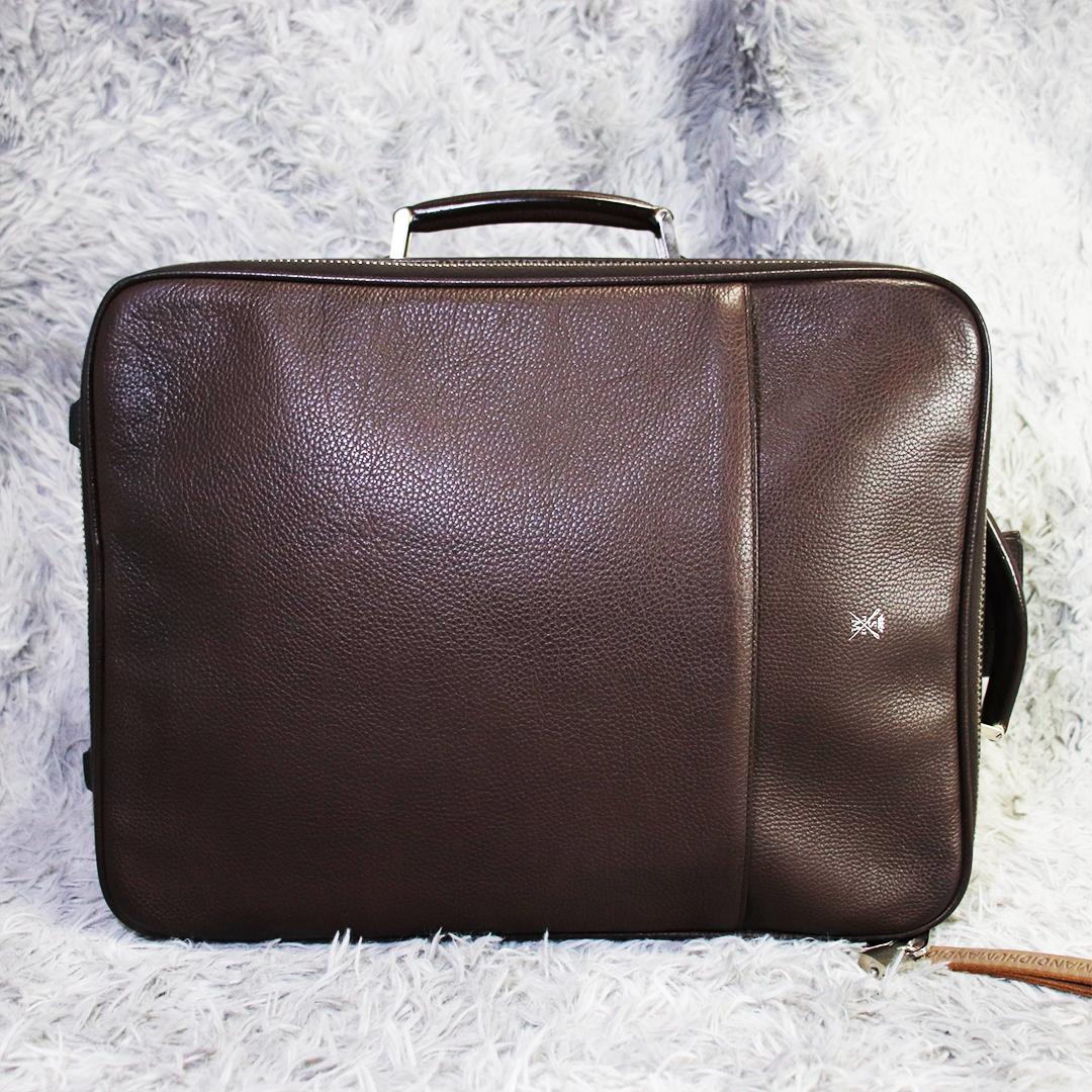 ITALY高級ブランド✨ストールマンテラッシ トラベルキャリーバッグ レザー