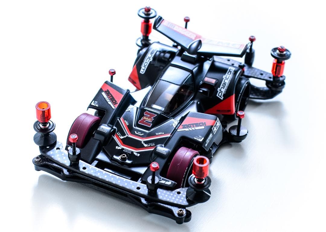 専用★ミニ四駆完成品★ネオトライダガーZMC VZカスタム 塗装済フルベアリング