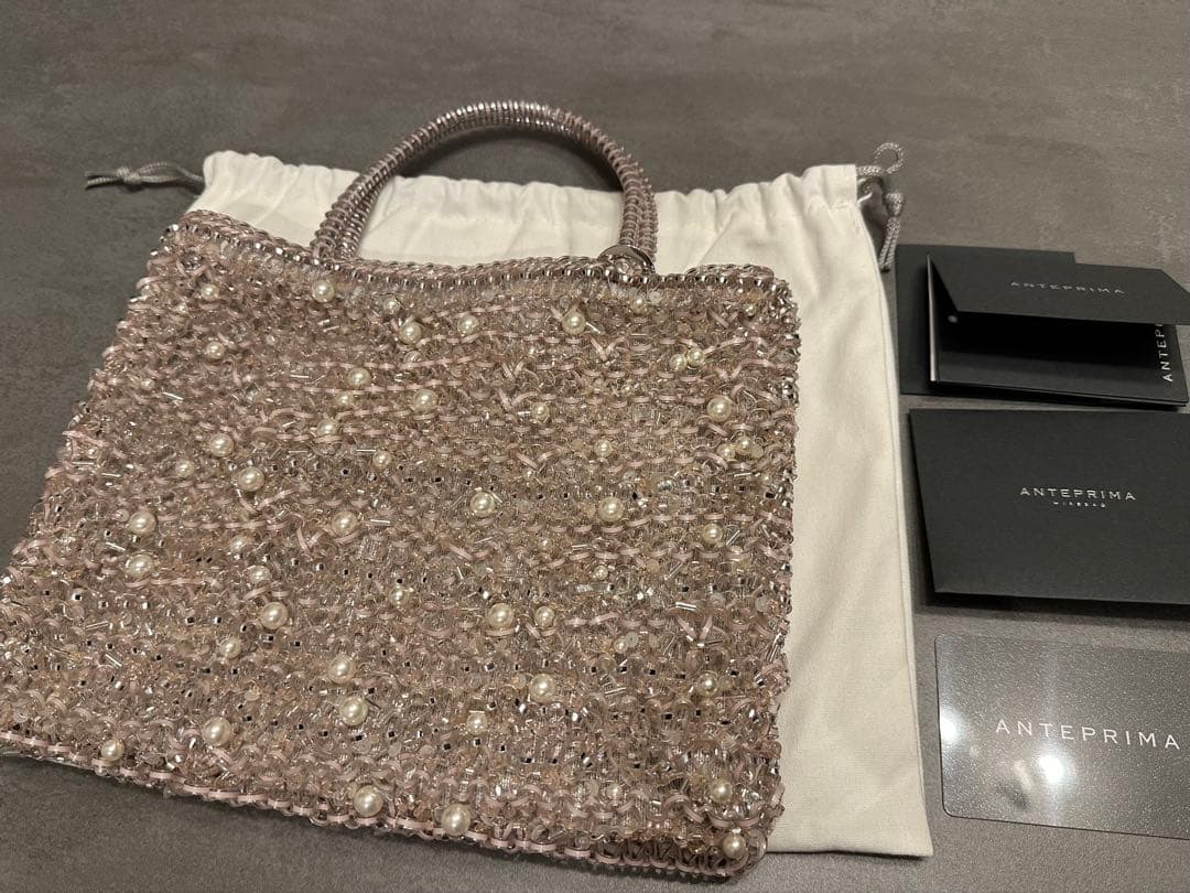 【最終値下げ！】新品アンテプリマ ワイヤーバッグ スクエア ミディアム