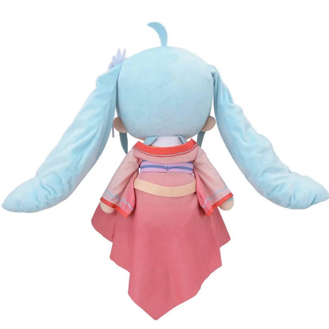 初音ミク 月西江 ふわぷち ぬいぐるみ (LL) 未開封品