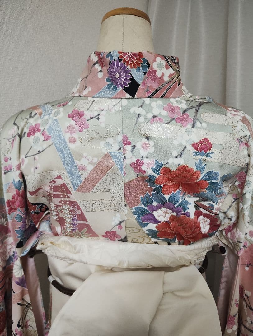 振袖のみの販売　成人式　正絹振袖　可愛い