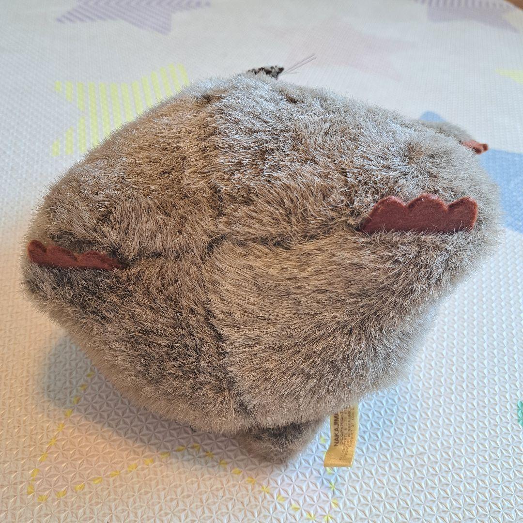 HEART&HEART もぐらのぬいぐるみ メガネ　とうもろこし　ナカジマ