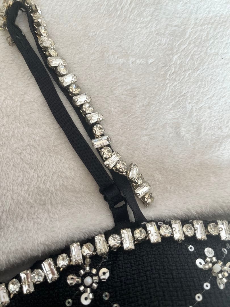 jewels ジュエルズ　ミニドレス黒