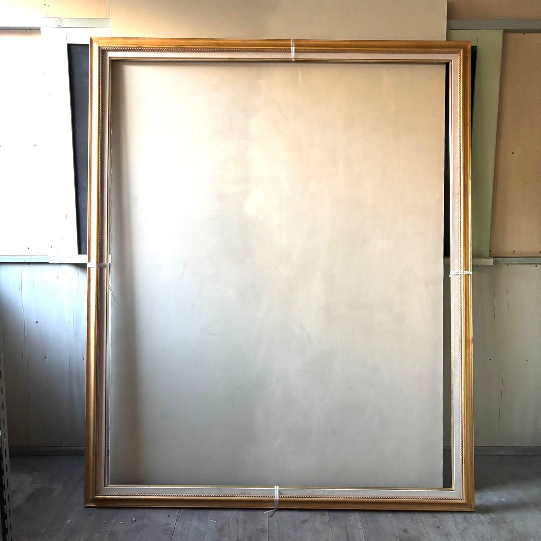 F 100 油絵用額縁　油彩額　アンティークフレーム　ゴールド