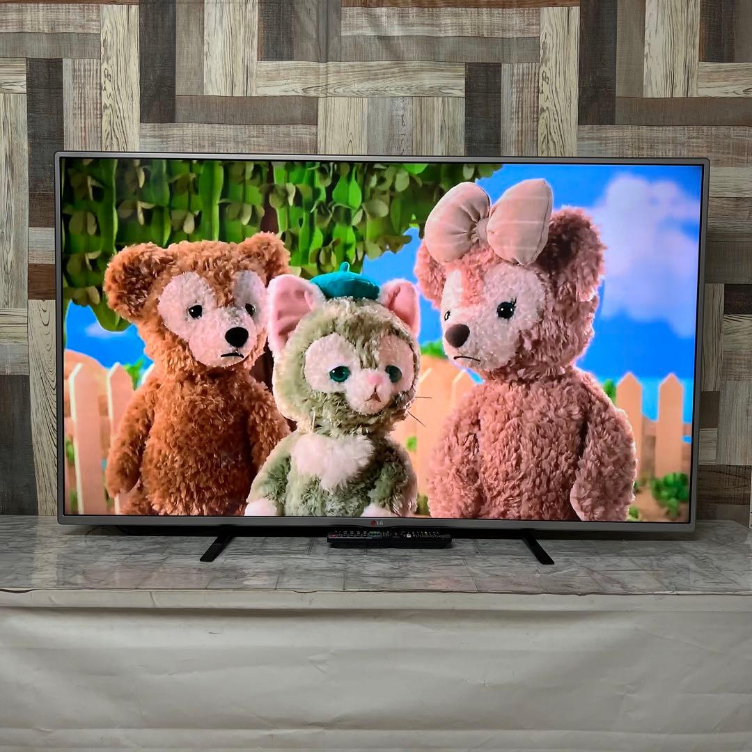 即日受渡❣️全国送料込LG 55型smartテレビNetflix◎新品リモコン付
