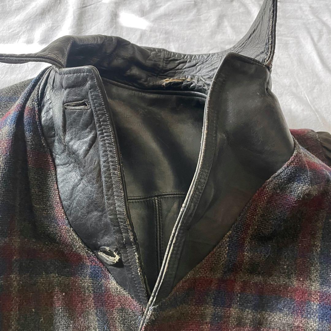 R*R様 [ドスペ]30s 40s モンゴメリーワード レザー カーコート ホー