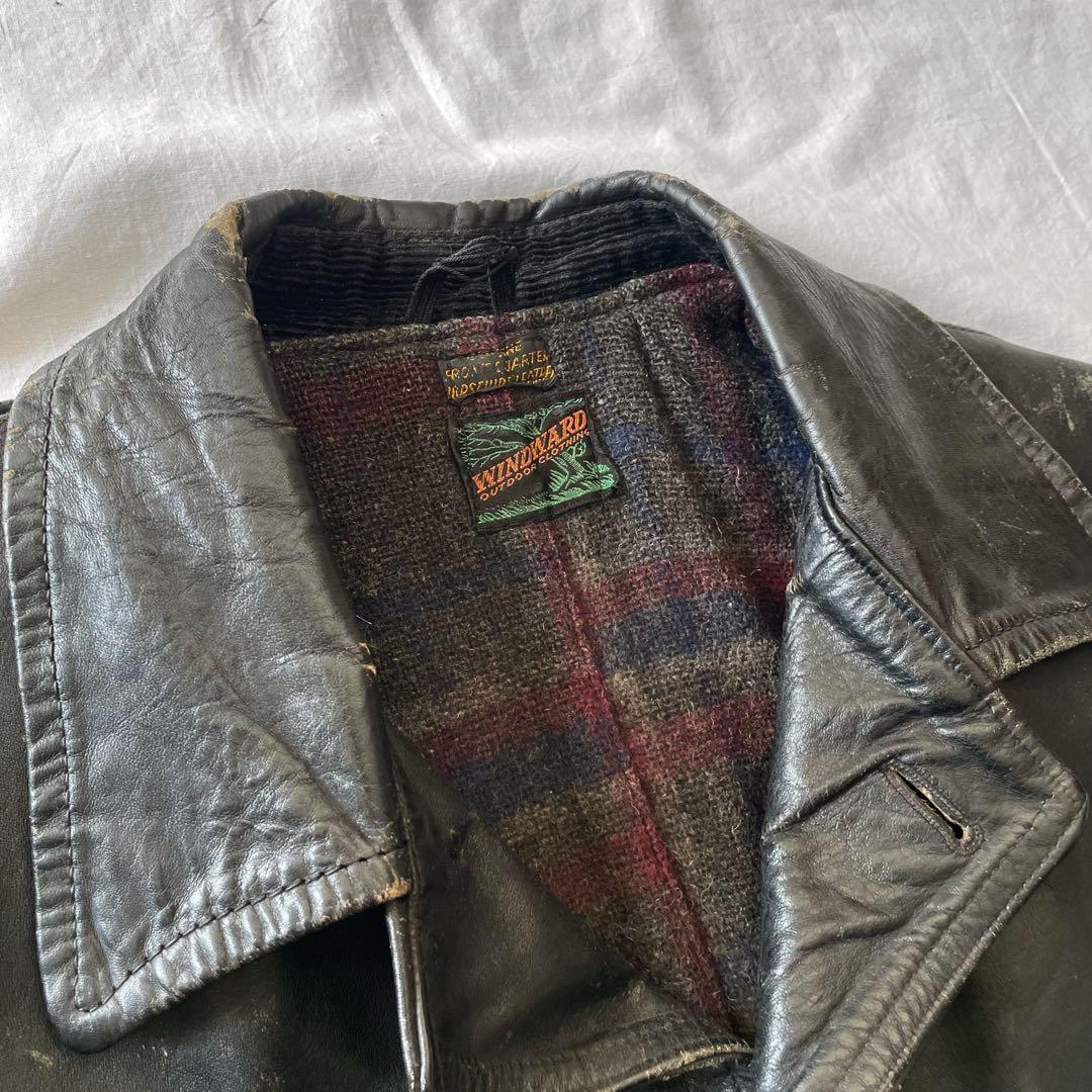 R*R様 [ドスペ]30s 40s モンゴメリーワード レザー カーコート ホー