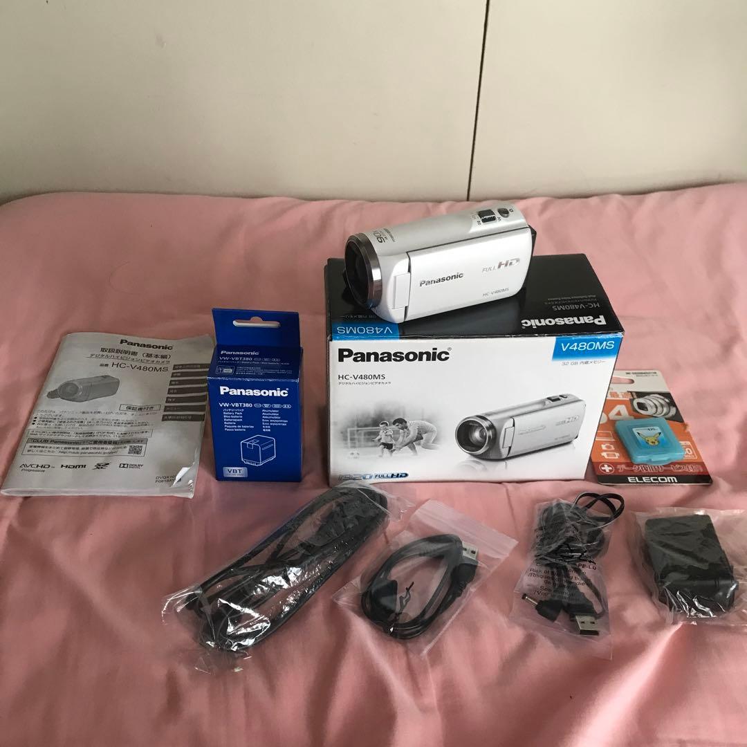 Panasonic HC-V480MS ビデオカメラ
