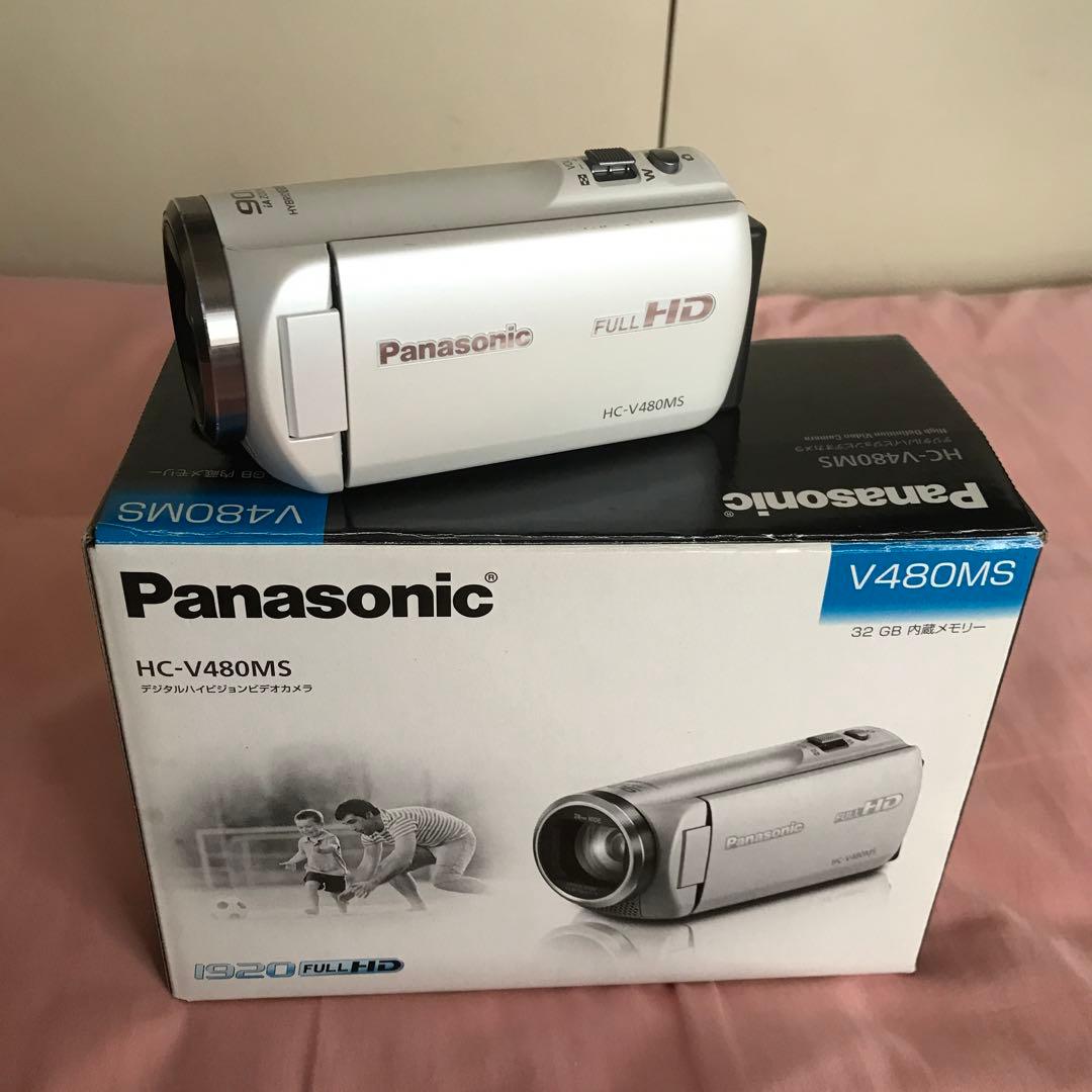 Panasonic HC-V480MS ビデオカメラ