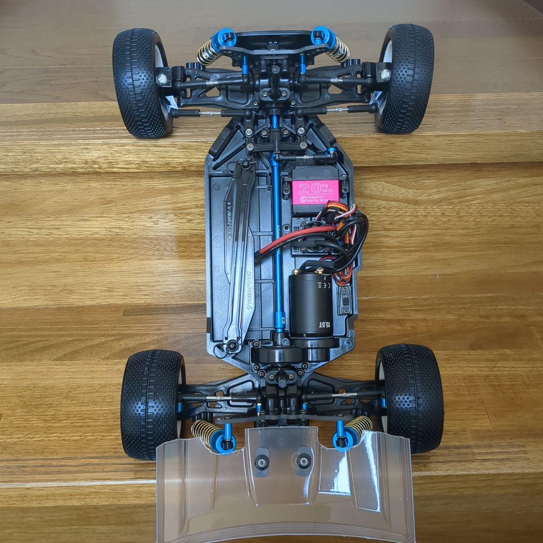タミヤ　TT-02BR ESC、サーボ、15.5Tブラシレスモーター付　未走行品