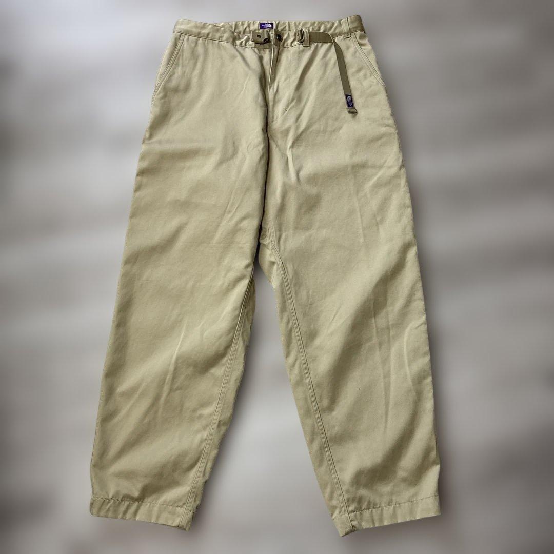 ノースフェイスパープルレーベル ワイドテーパードパンツ NT5412N 32